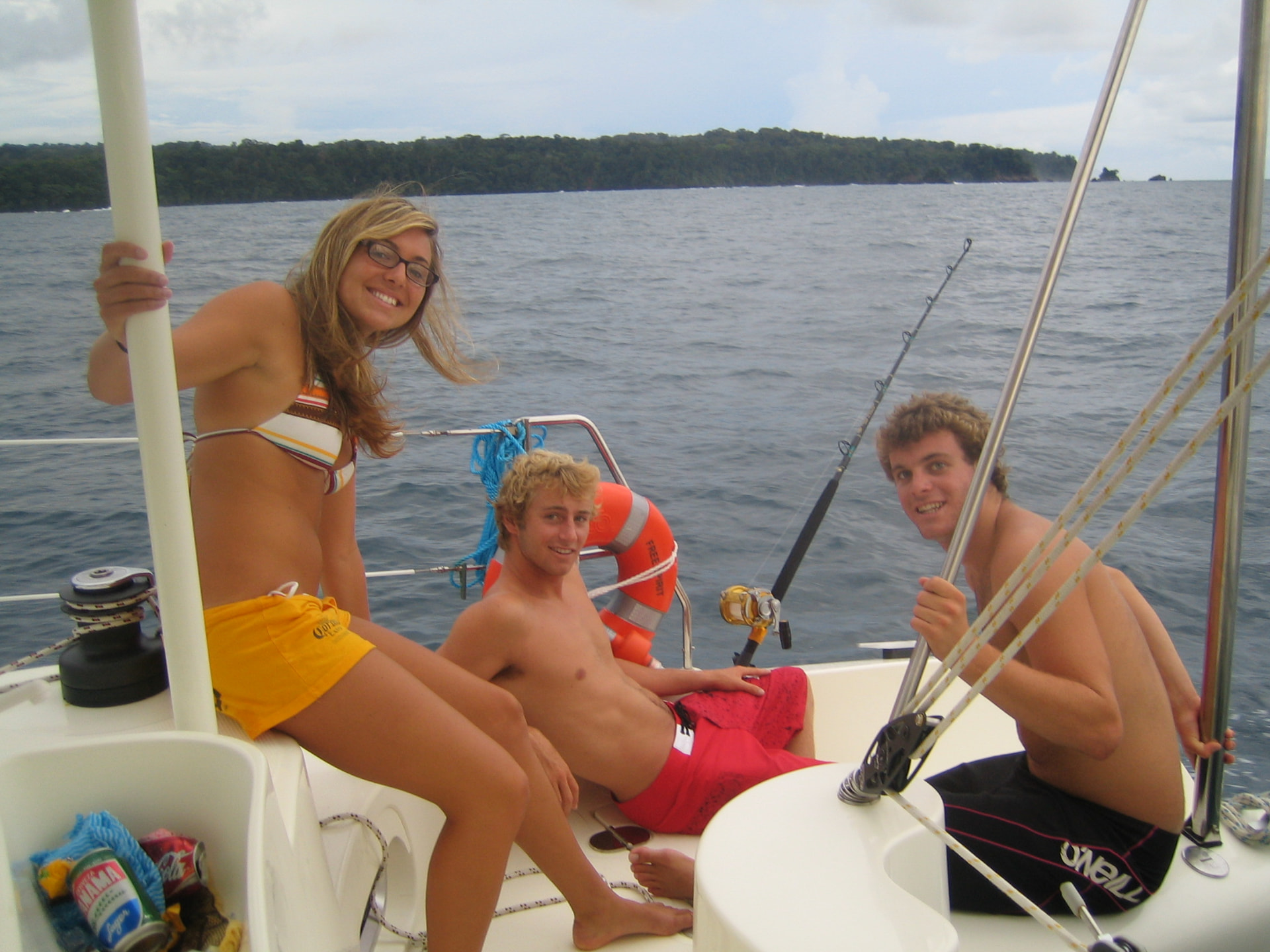 On deck, Costa Rica