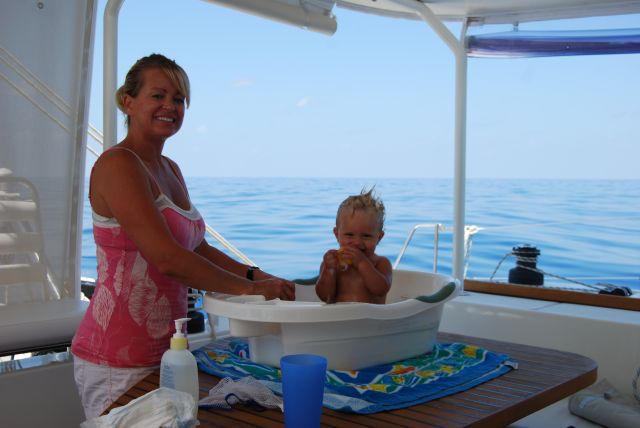 Mommy & Jake's Bath Time