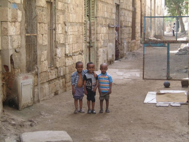 Happy kids in Massawa