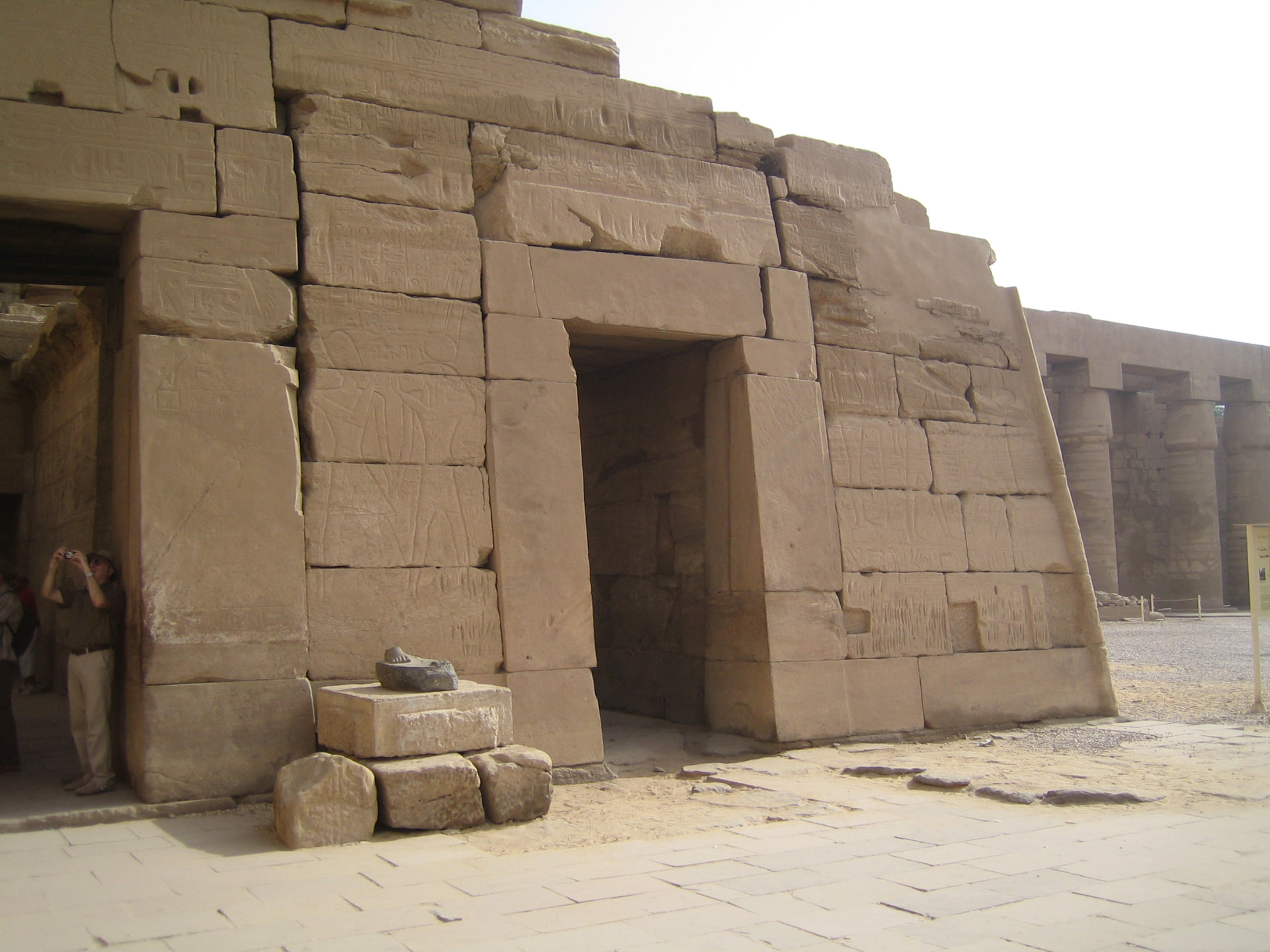 Exploring the Karnak Temple complex