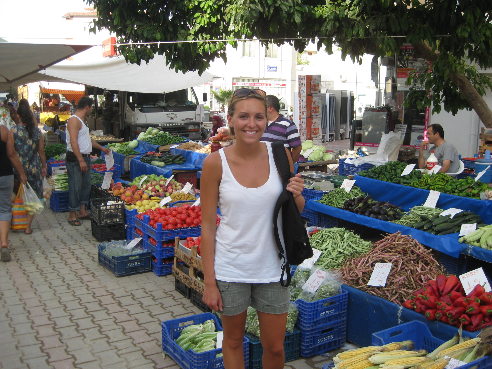 At the local market, Turkey