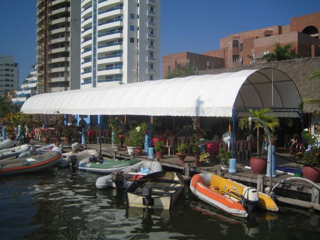 Club Nautico, Dinghy Dock at Rest Bar