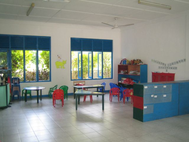 Local school classroom