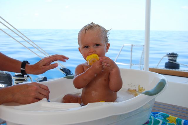 Jake sailing :-)