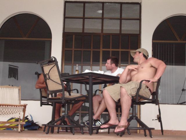 Scott, Oscar, Mike in Cozumel