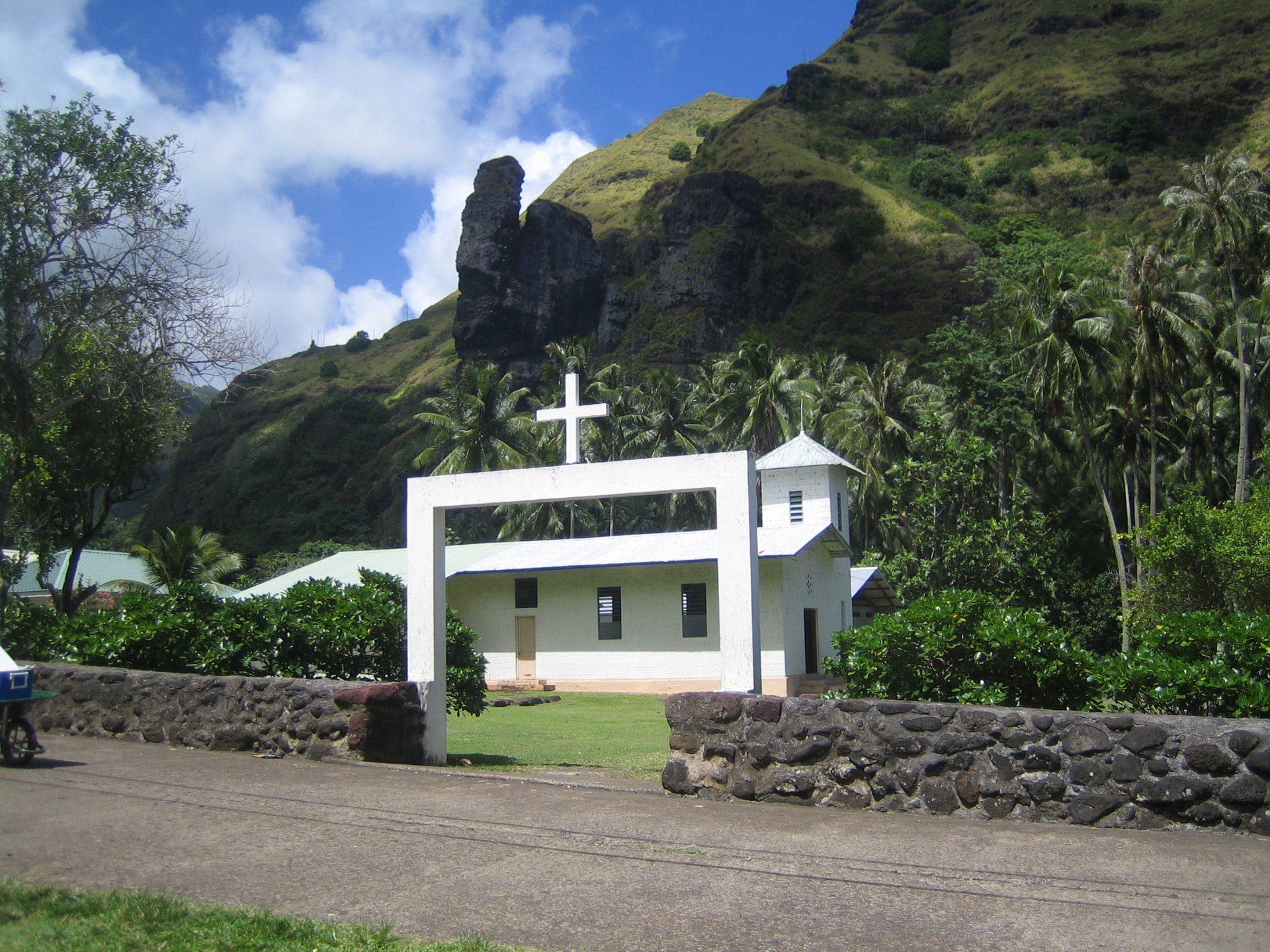 Church in Fatu Hiva