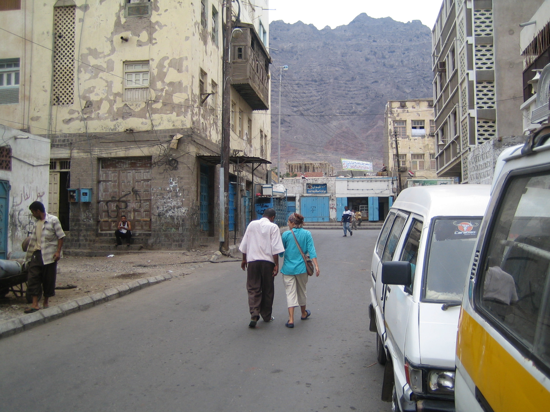 Exploring the streets of Aden