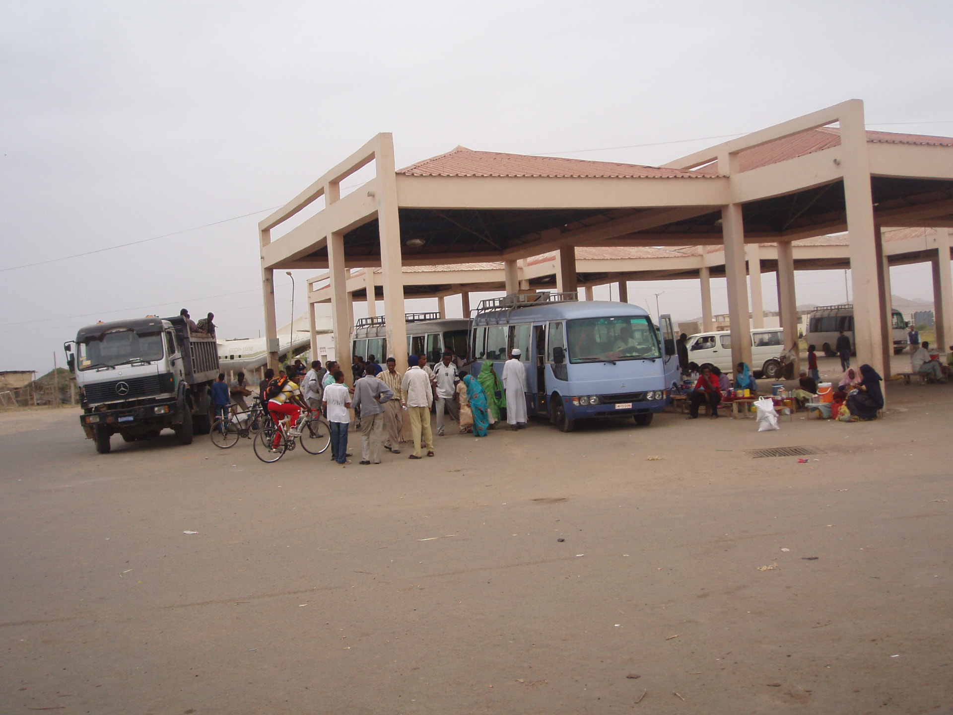The bus station, Eritrea