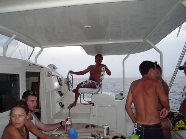 Theresa, Mike, Russell, & Friends in Cozumel