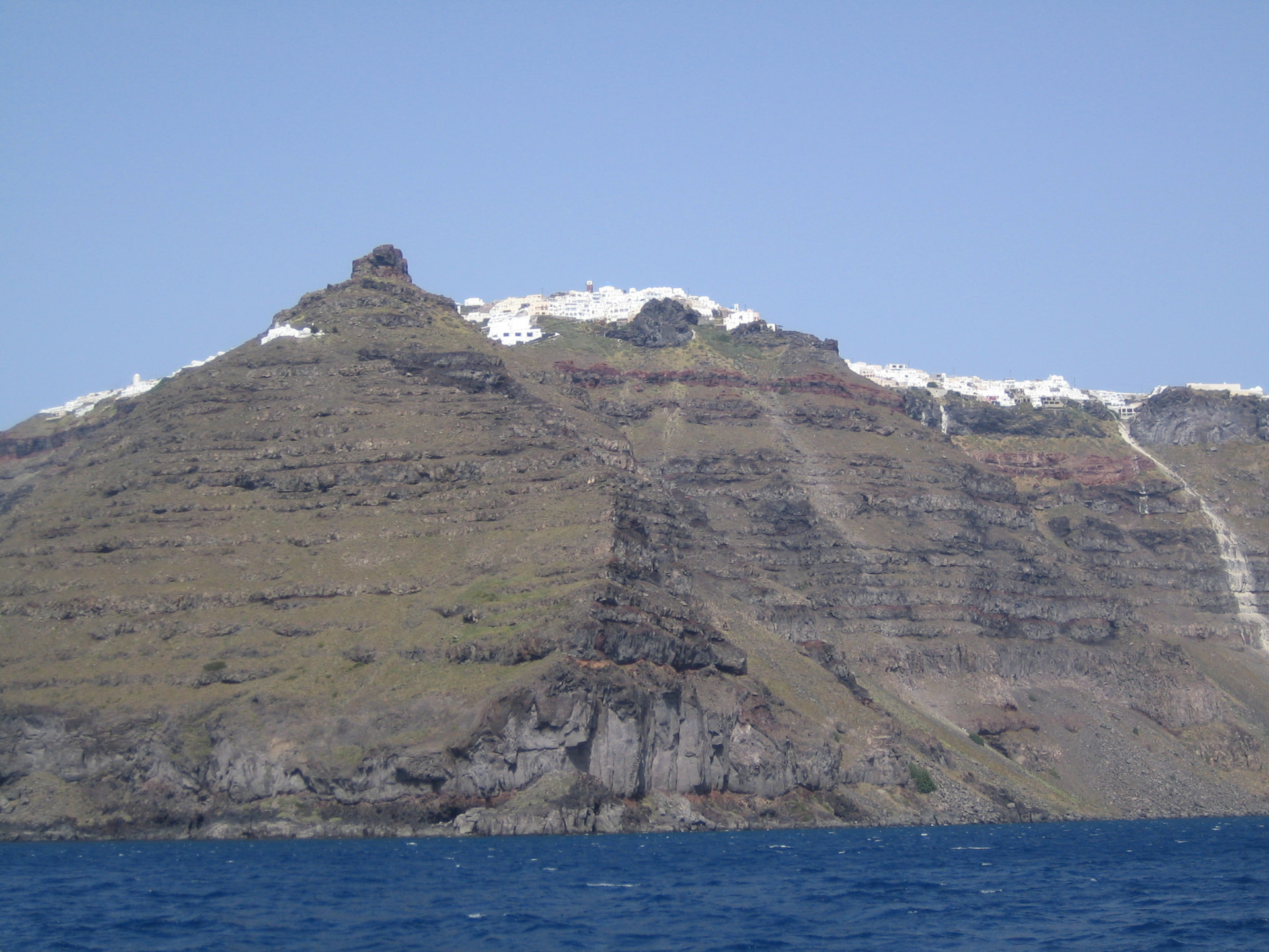The cliffside village of Imerovigli, Santorini