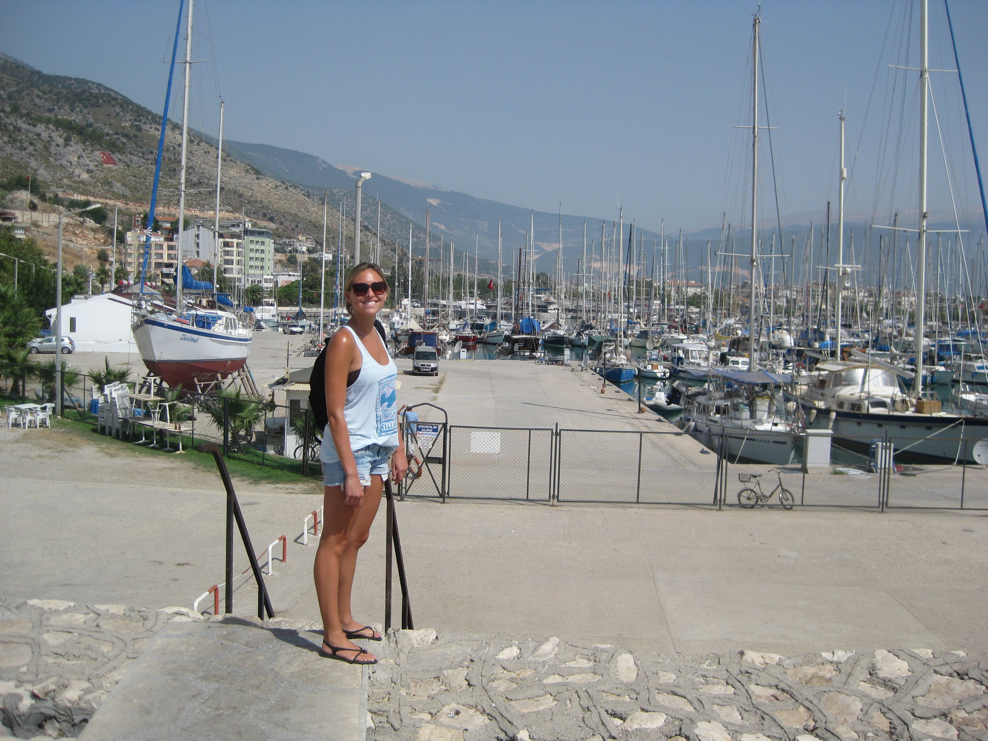 At the marina, Turkey