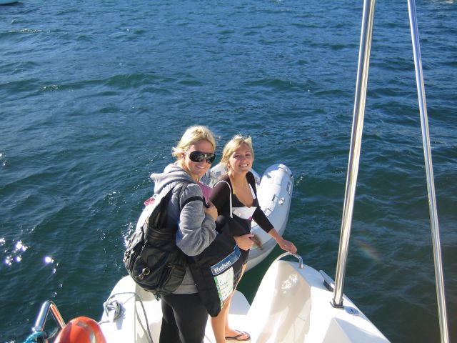 Going ashore
