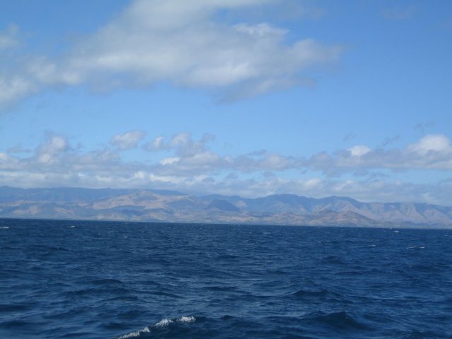 Approaching Fiji Islands